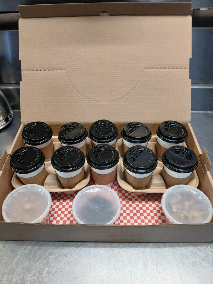 Box of oatmeal cups