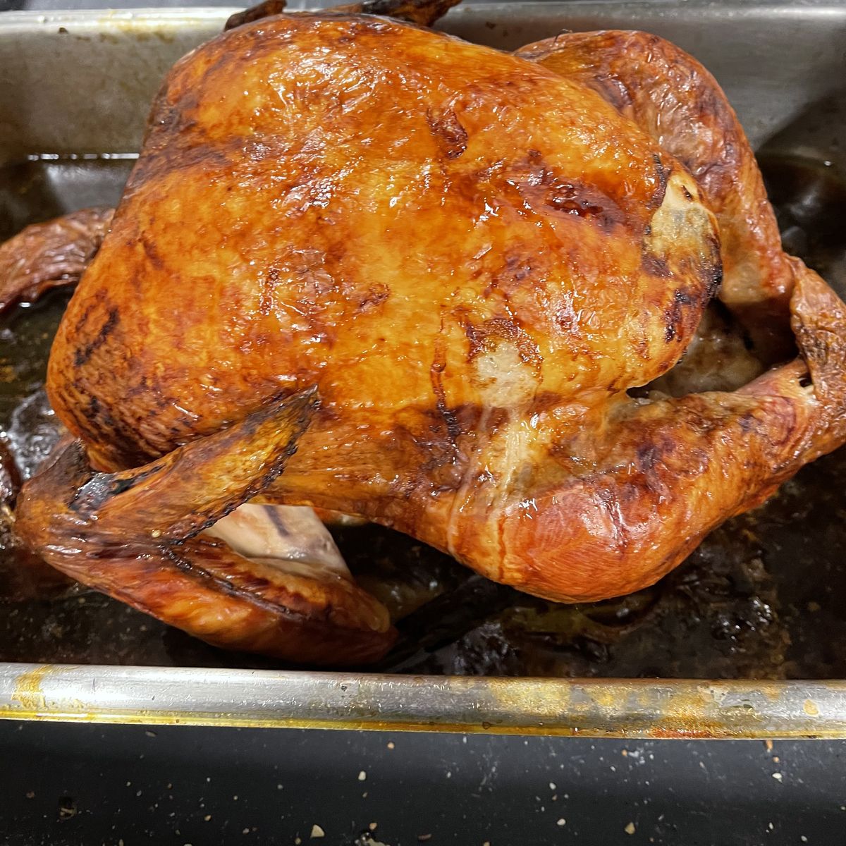 Whole roasted turkey for holiday catering