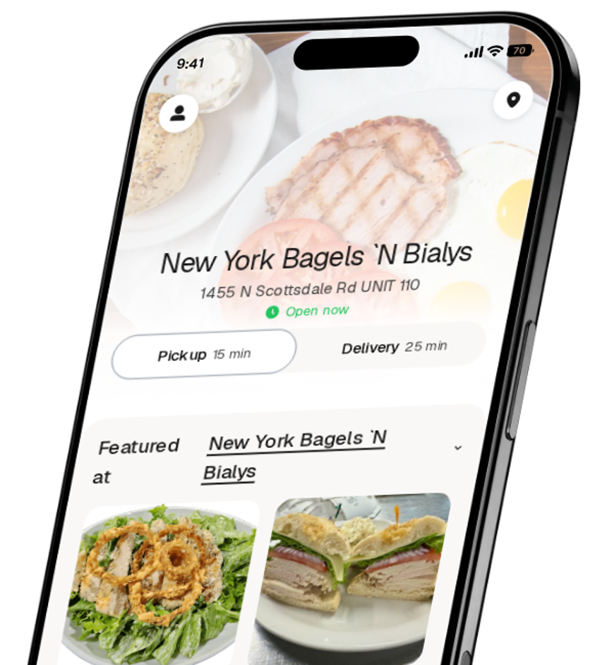 New York Bagels `N Bialys app preview